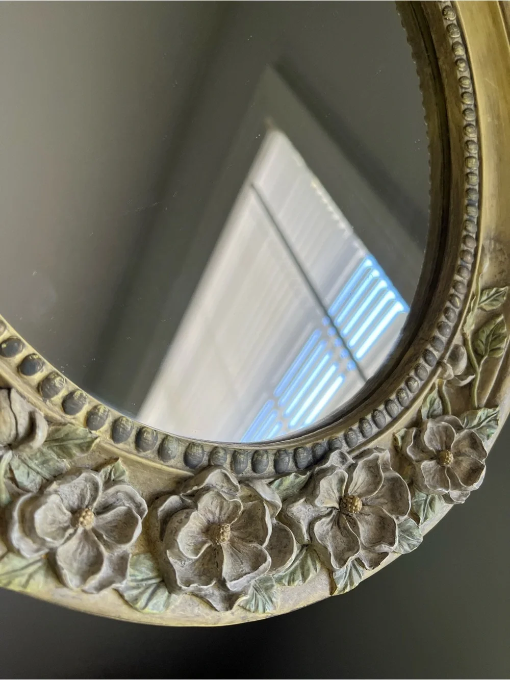 Vintage Mirror Wall Hanging/ Fairycore/ Fairytale/ Baby Shower Gift / Nursery